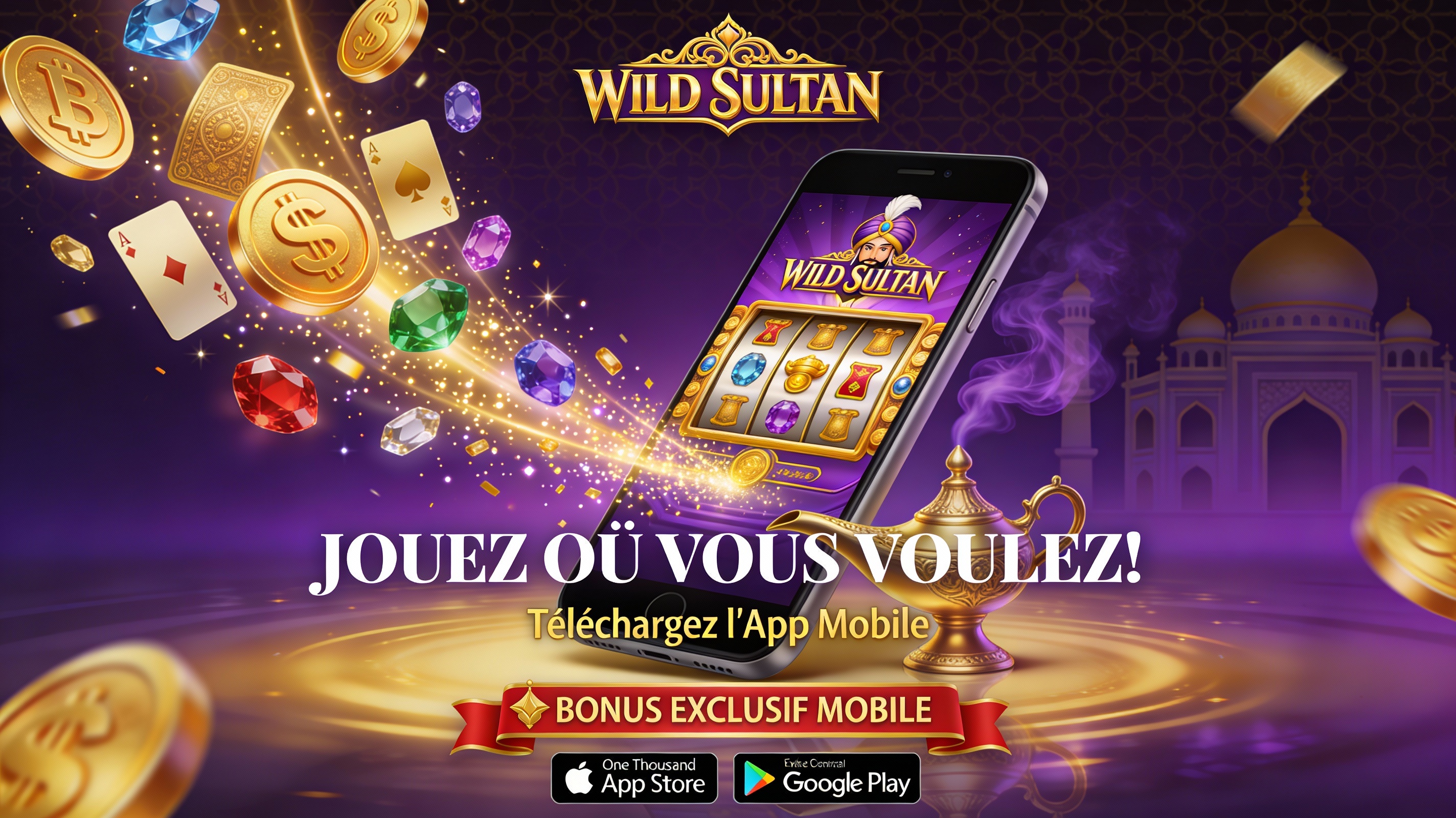 Wild Sultan Casino Mobile App